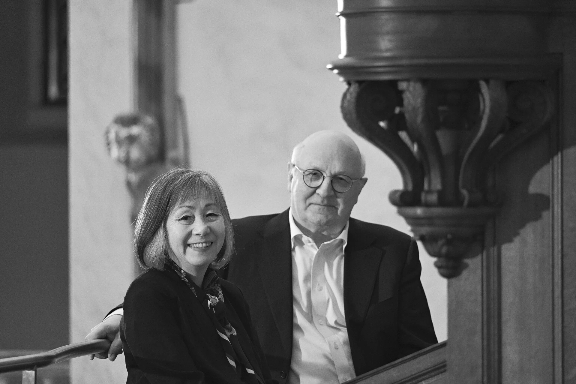 Michel e Yasuko Bouvard