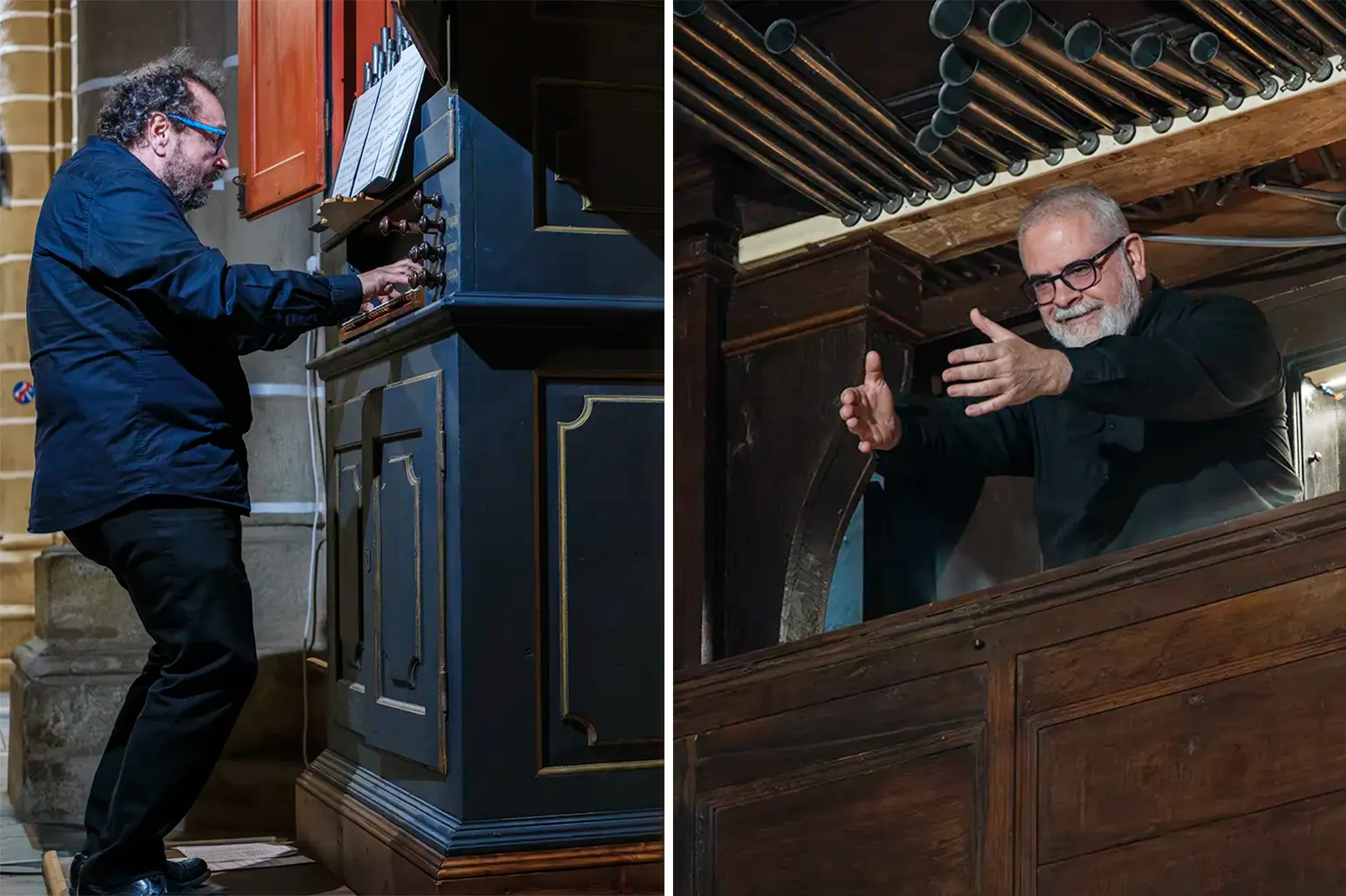 Javier Artigas e Benantzi Bilbao