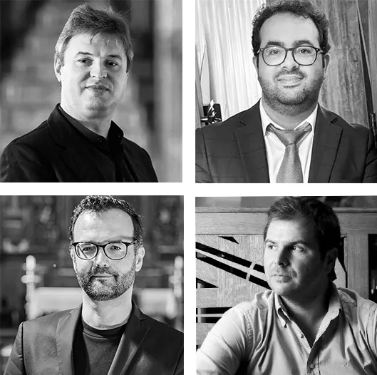 Paulo Bernardino, Rui Soares, João Santos e Ricardo Toste